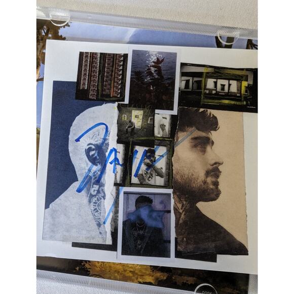 Zayn Room Under The Stairs CD Hand Signed Insert New One Direction 1D - Picture 7 of 7